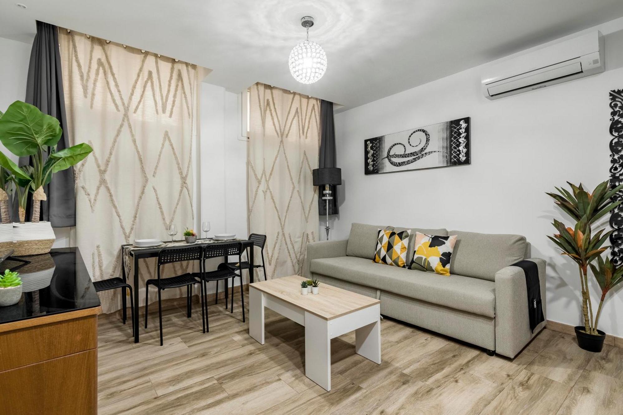 Charming Madrid Numancia Apartment Exterior foto