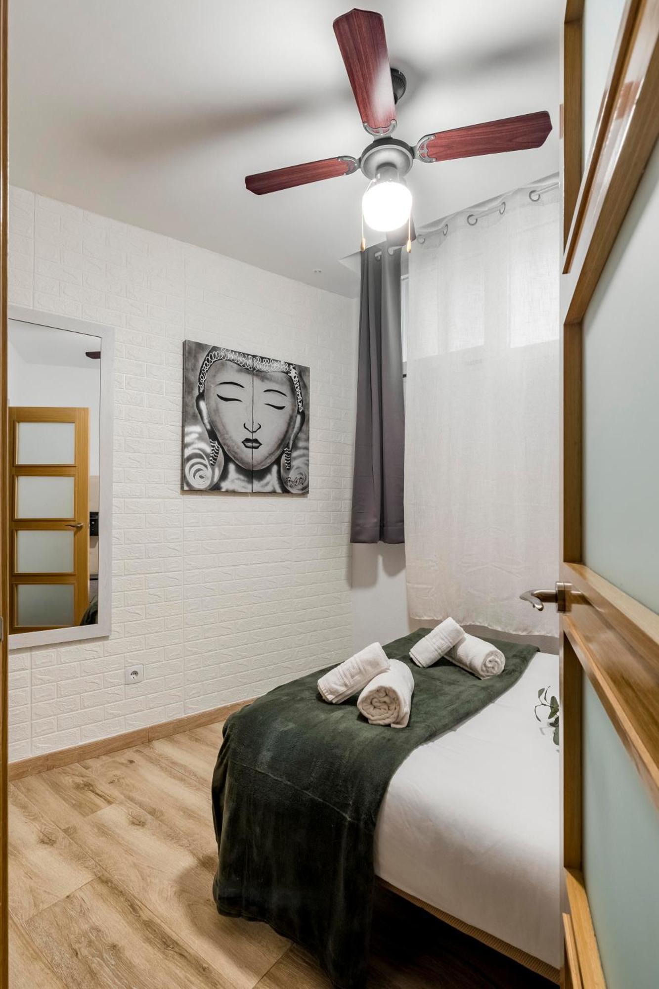 Charming Madrid Numancia Apartment Exterior foto