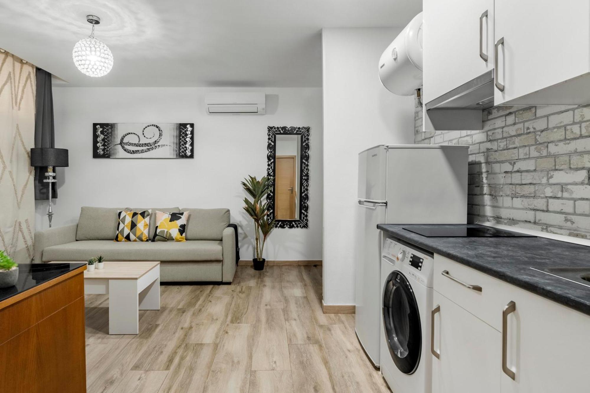 Charming Madrid Numancia Apartment Exterior foto